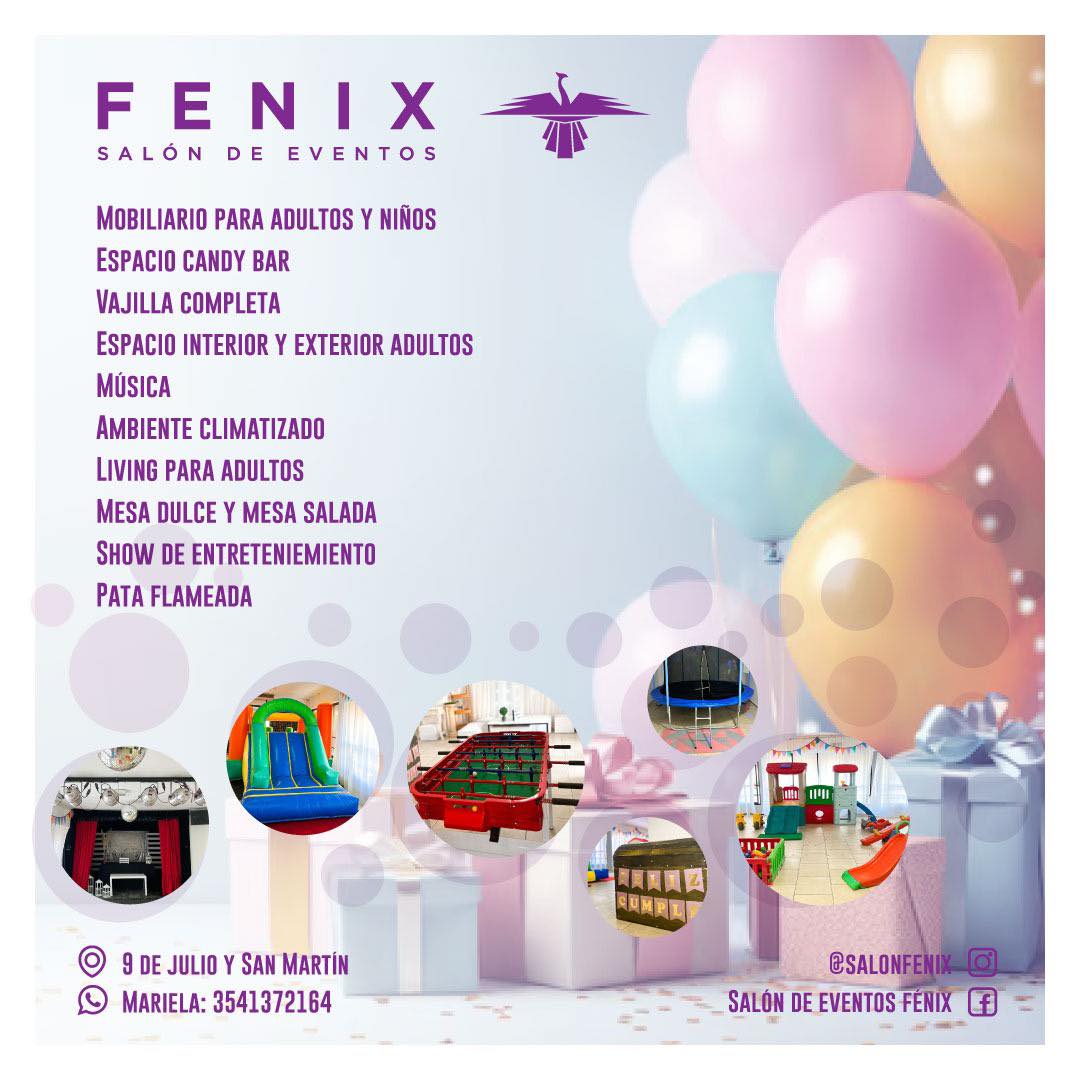 Salón de eventos Fenix