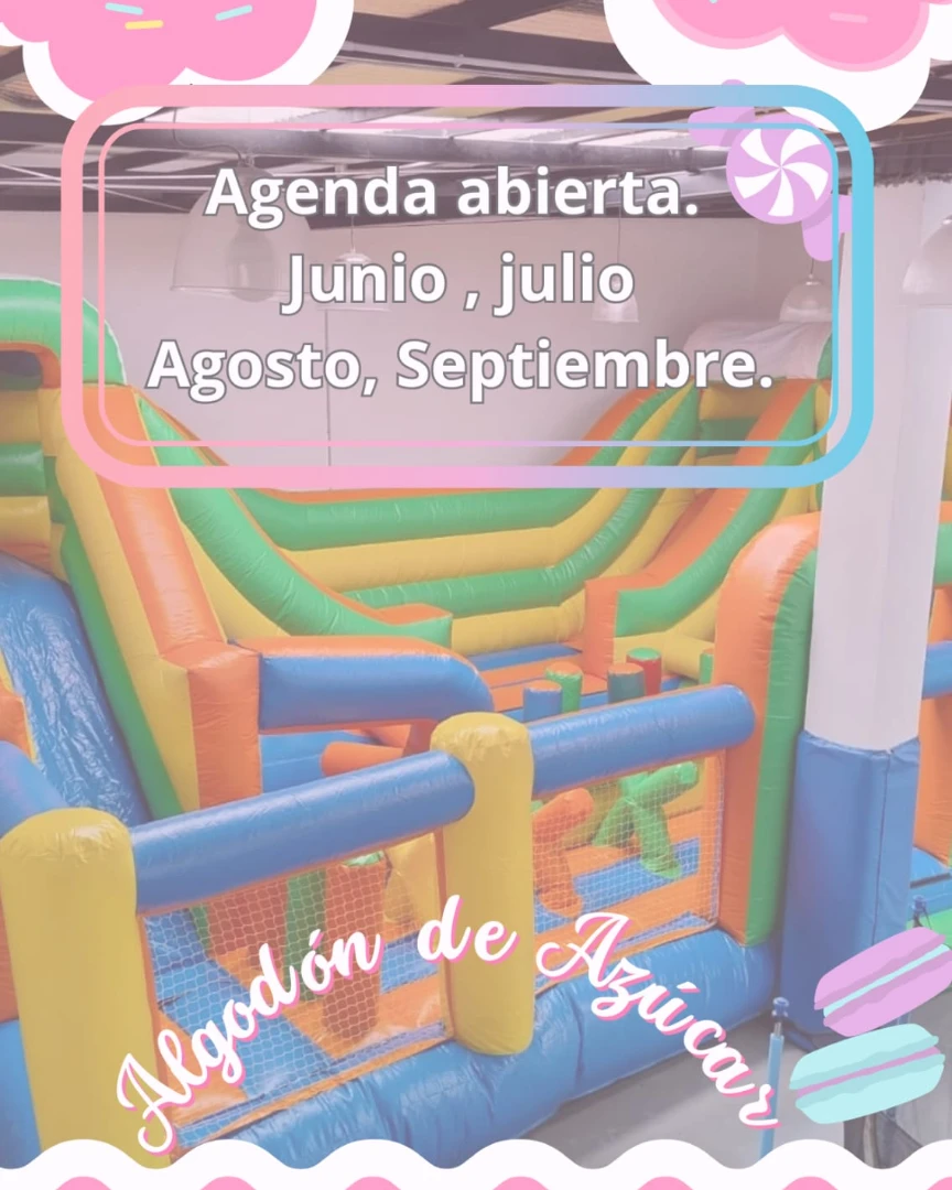 Algodón de Azucar 🩷 𝗦𝗮𝗹𝗼́𝗻 𝗱𝗲 𝗲𝘃𝗲𝗻𝘁𝗼𝘀 𝗶𝗻𝗳𝗮𝗻𝘁𝗶𝗹𝗲𝘀